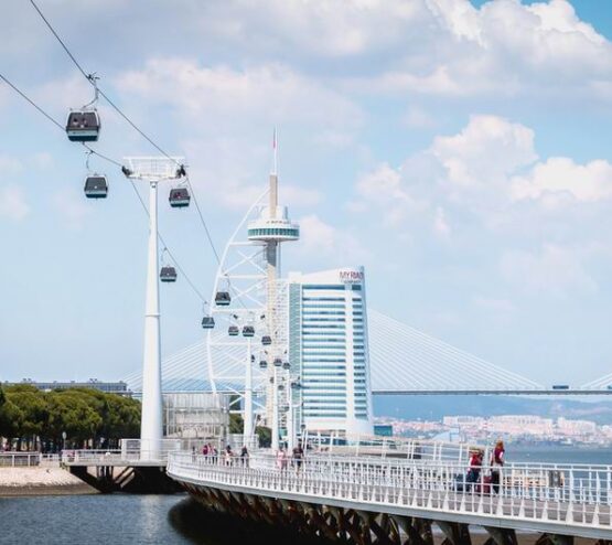 Parque das Nacoes-negyed Lisszabon