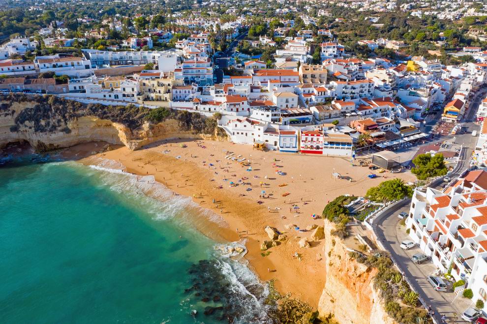 Dél-Portugália látnivalók - Carvoeiro