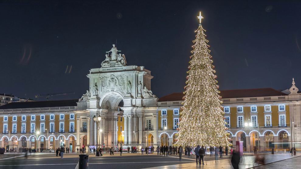 Lisszabon decemberben - karácsony
